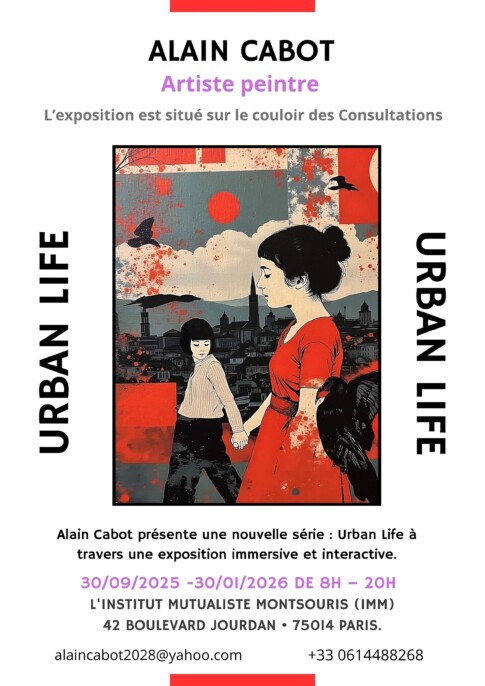 EXPOSITION SOLO, ALAIN CABOT, URBAN LIFE - IMM-2025