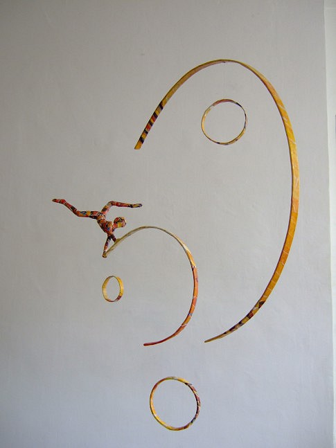 L'acrobate, ht : 55 cm - vendu