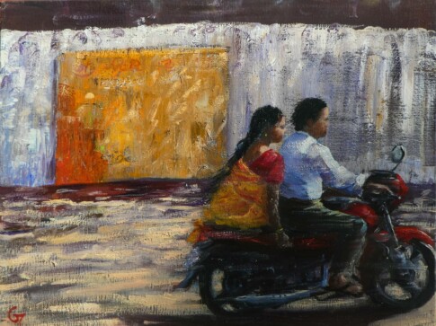 Transport marital,
 Inde