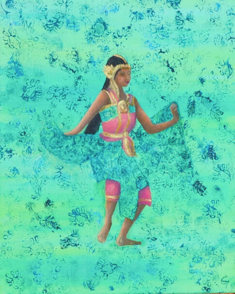 Danseuse Balinaise,
Indonésie