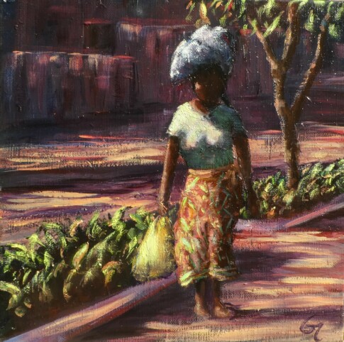 Retour des courses,
Mozambique