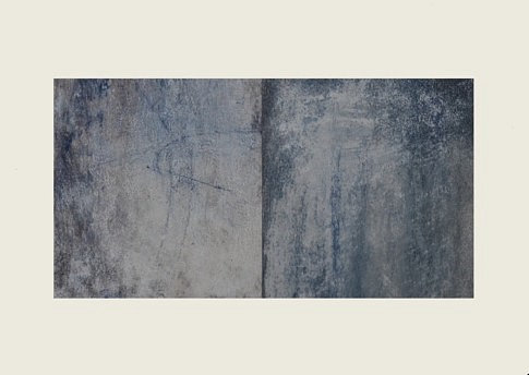 Fragments de nuits blanches 35, mixte sur papier, 42 x 21 ,7 cm